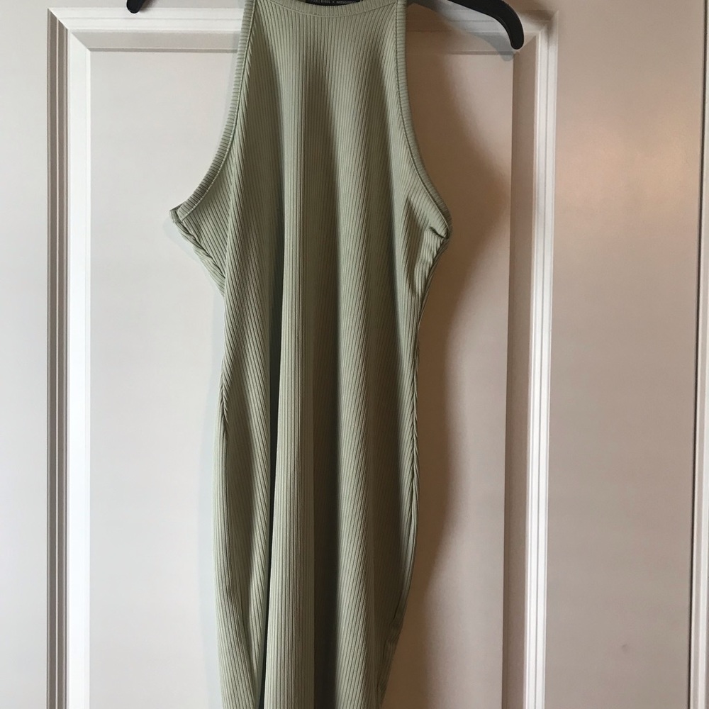 Fitted mini dress